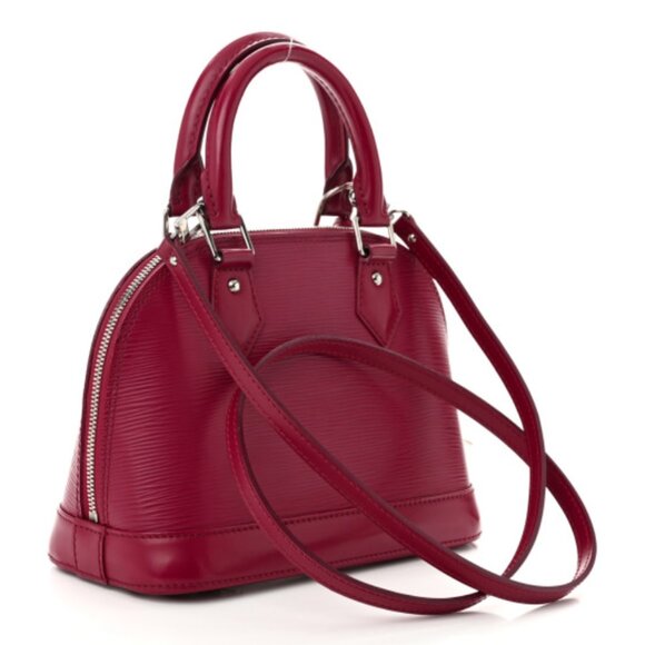 Louis Vuitton Alma BB in Fuchsia Epi Leather - Picture 1 of 14